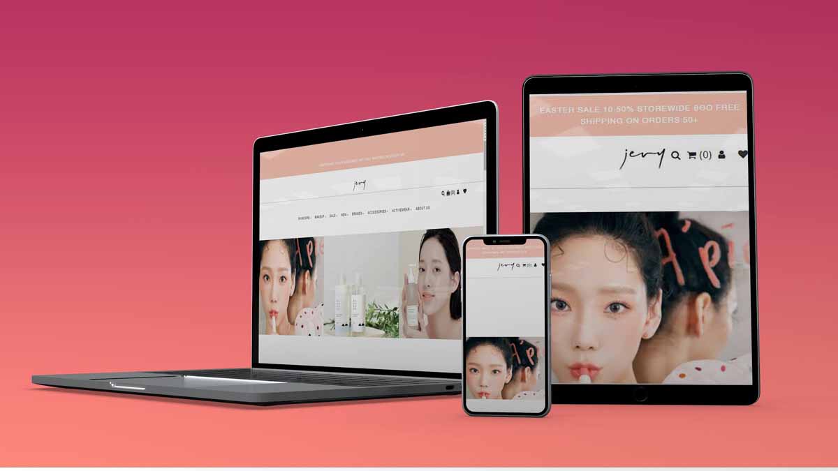 Responsive Shopify Ecommerce Website Design