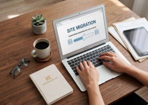 WordPress site migration process