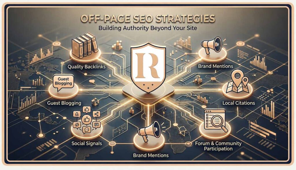 Offsite SEO strategies to build domain authority and backlinks