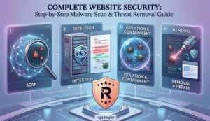 Step-by-step guide to scan website for malware and remove hidden threats